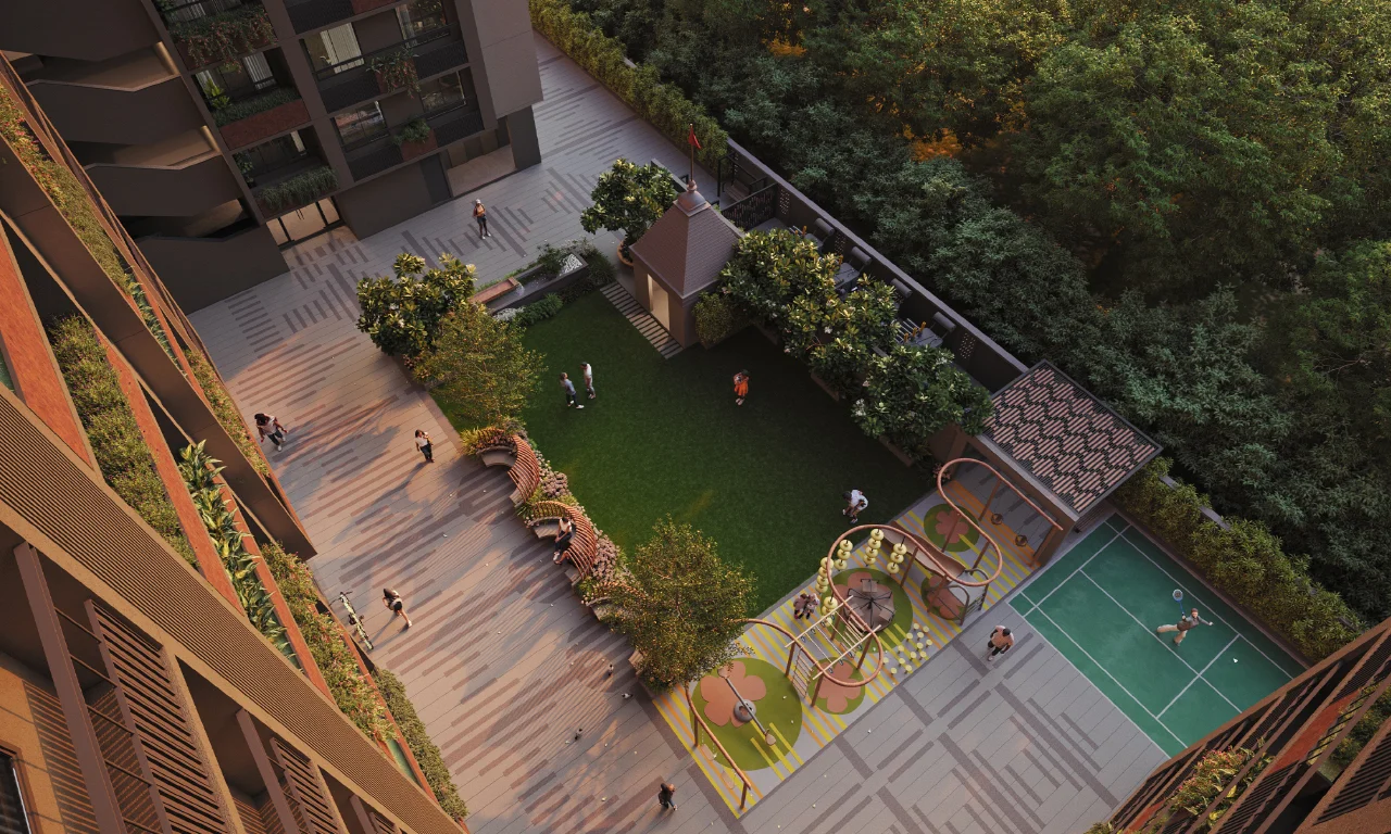 Garden Area_Viburnum in Shilaj Ahmedabad