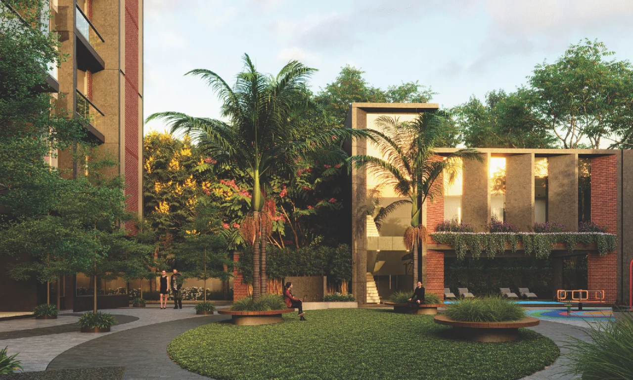 Garden view_The Variety in Satellite Ahmedabad