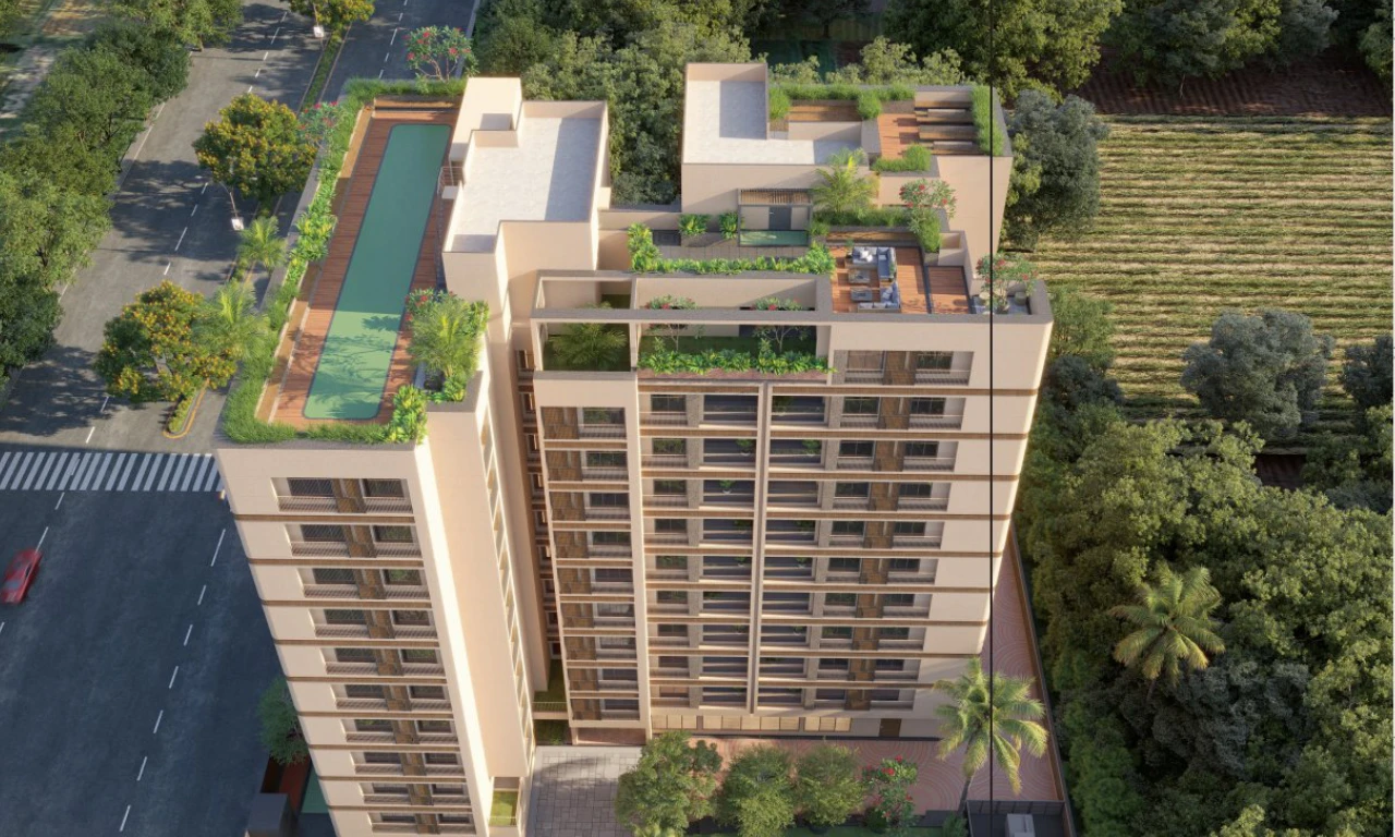 Building Sky View - Essence 171 in Satellite Ahmedabad
