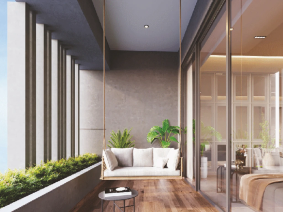 Blacony View - Aaryarath Vibgyor in Satellite Ahmedabad