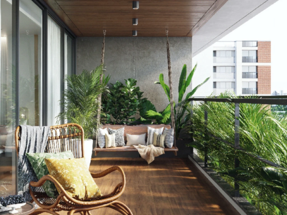 Balcony - Solaris Residency in Naranpura