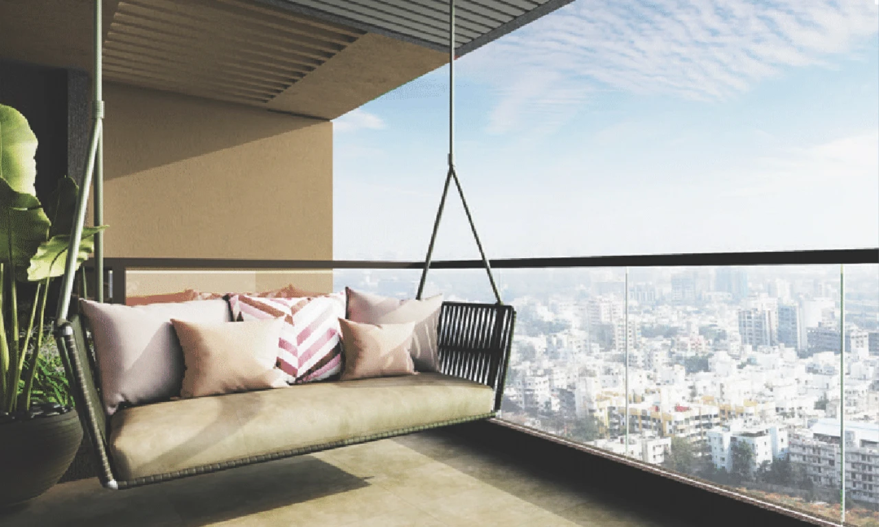 Balcony View - Sierra in Satellite Ahmedabad