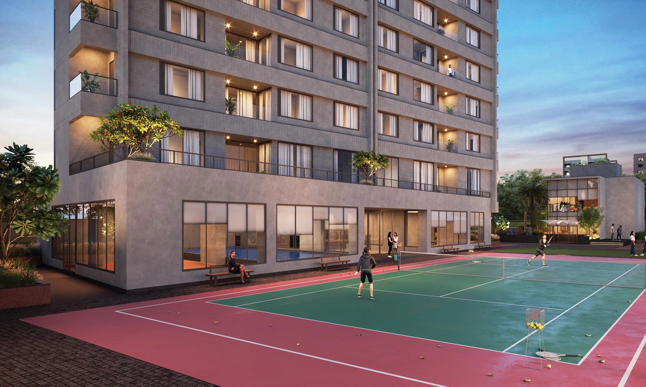 Tennis Court - Oeuvre Iconic in Bodakdev Ahmedabad