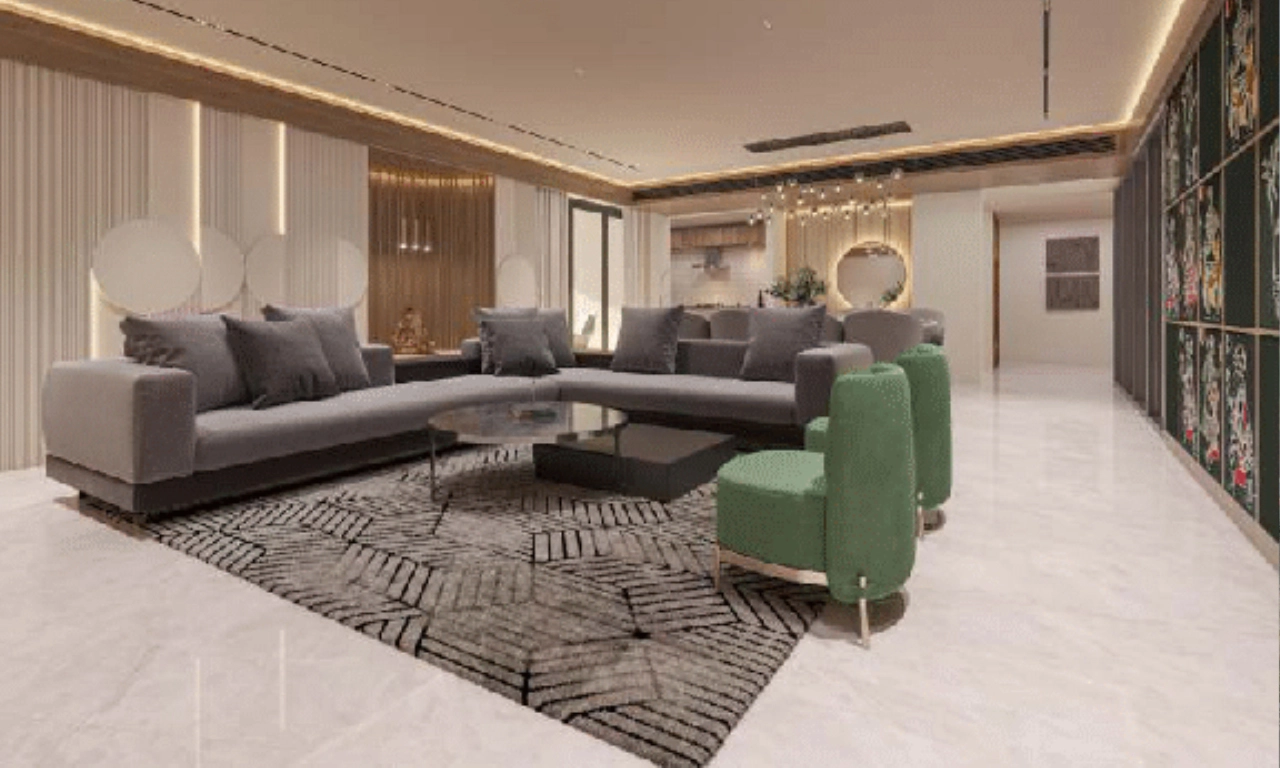 Living room - Oeuvre 3 in Ambli