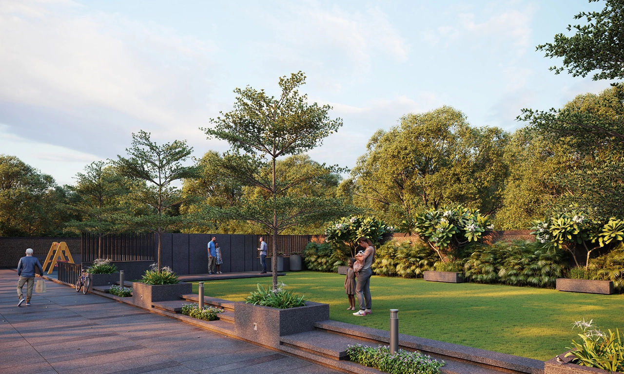 Garden View - Aristella in Thaltej Ahmedabad