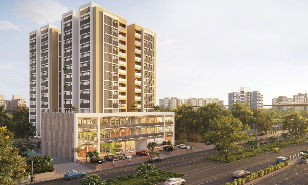 Sky 100 in Thaltej Ahmedabad