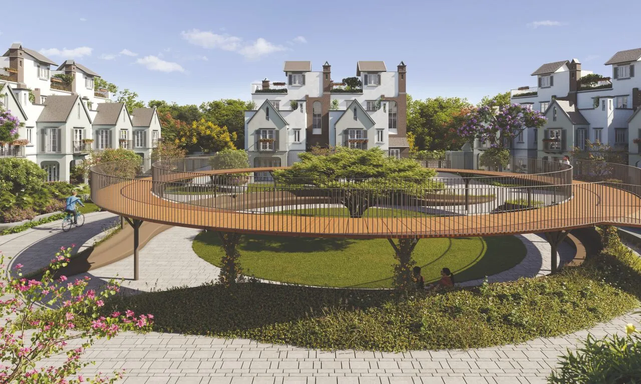 Walkway - Apricity Bungalows in Ognaj Ahmedabad