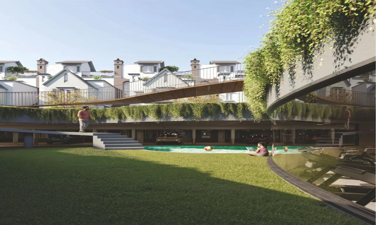 Landscape Garden - Apricity Bungalows in Ognaj Ahmedabad