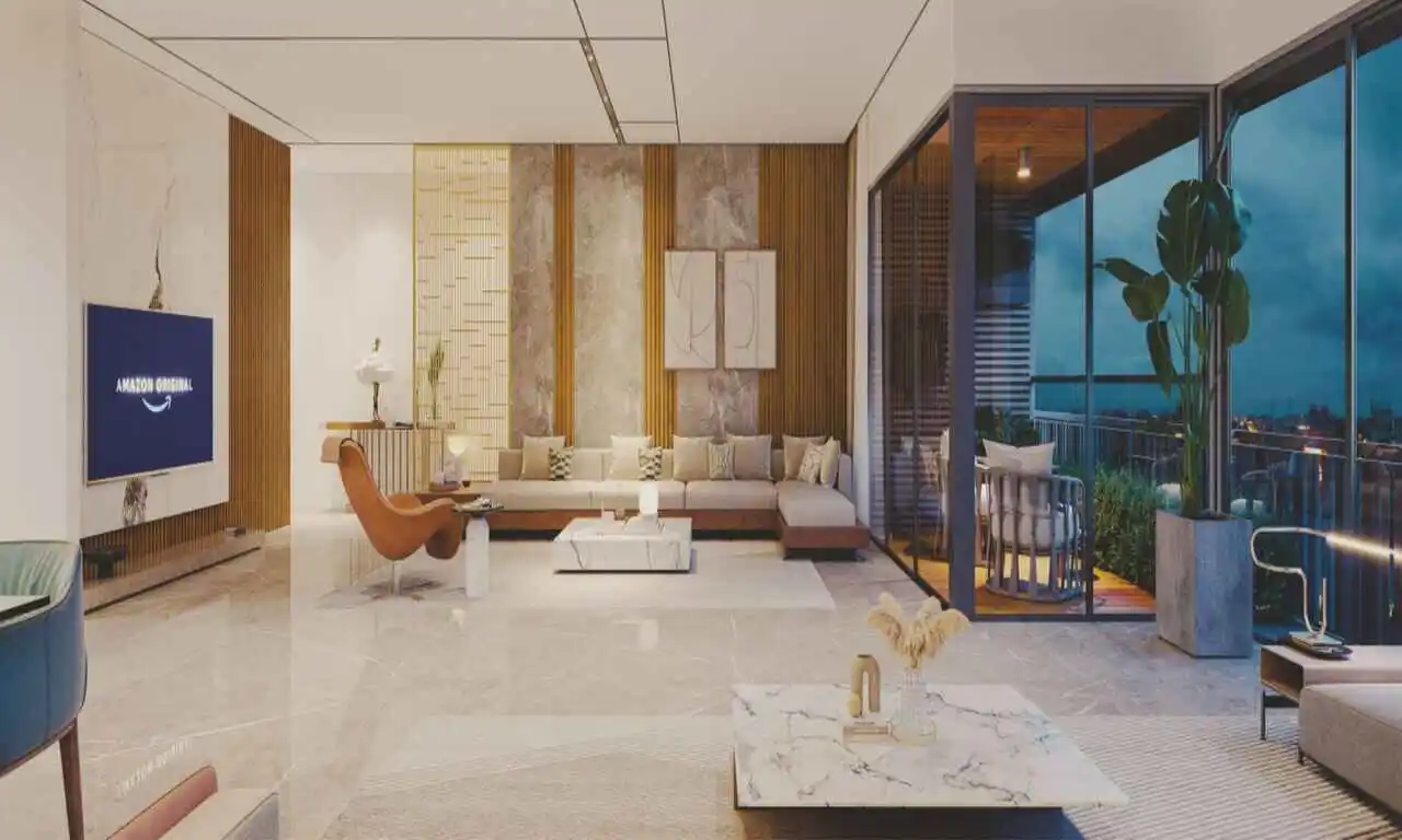 Living room - Anamika High Point in Bodakdev