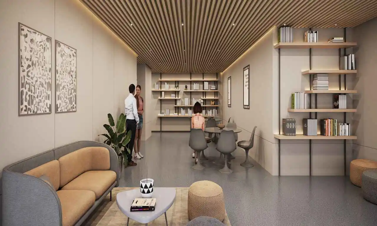 Library - Anantara Alora in Science Park Ahmedabad