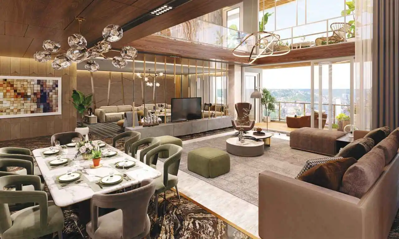 Luxury living room - Arcadia 77 in Chharodi Ahmedabad