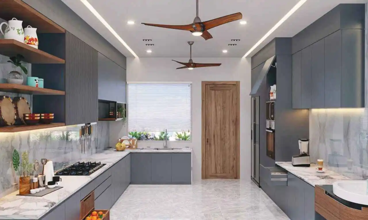 Kitchen view - Arcadia 77 in Chharodi Ahmedabad