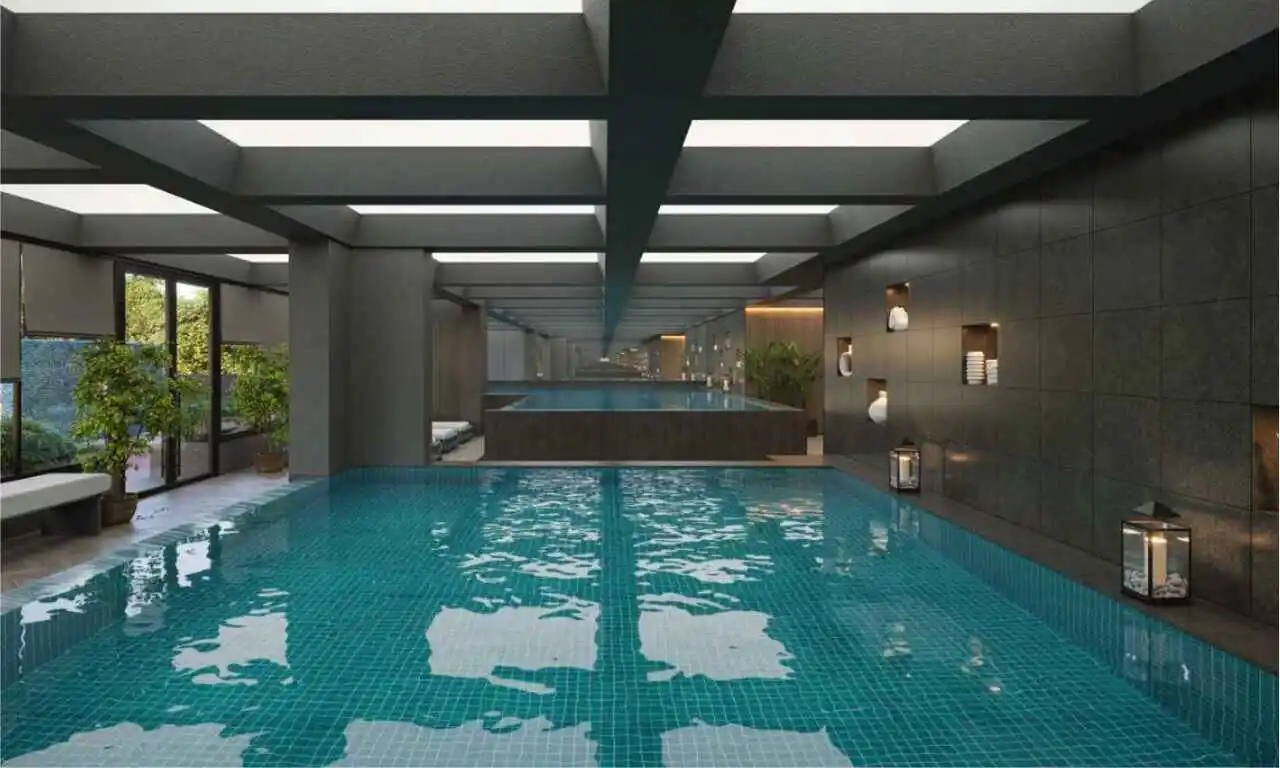 Covered Swimming Pool - Tremont Adleap in Chharodi Ahmedabad