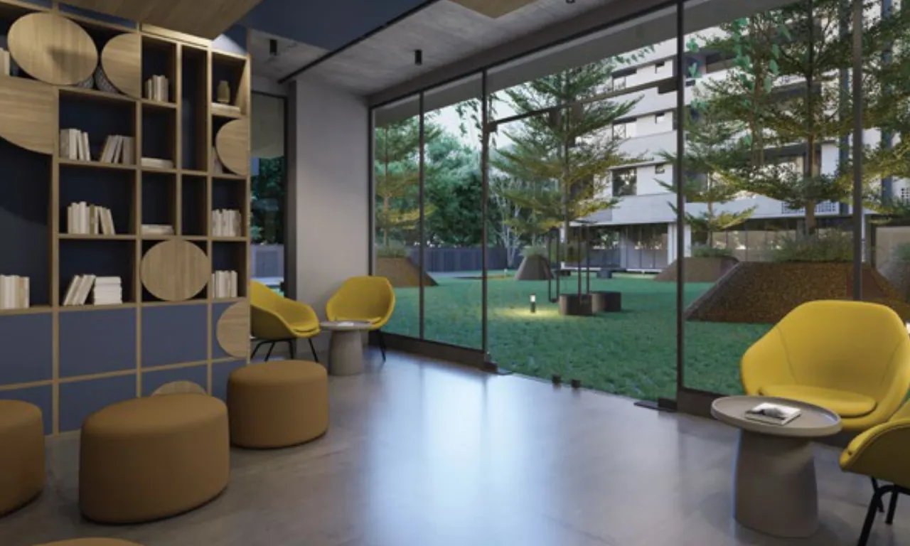 Library - De Casa by Aaryan Infra in Naranpura Ahmedabad