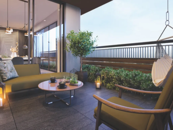 Huge Balcony - Anantara Abode in Hebatpur Ahmedabad