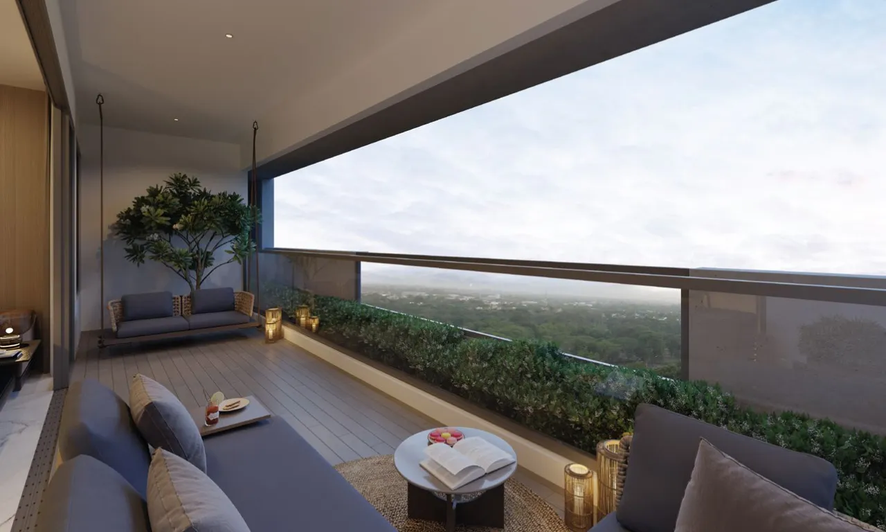 Balcony View - De Casa by Aaryan Infra in Naranpura Ahmedabad