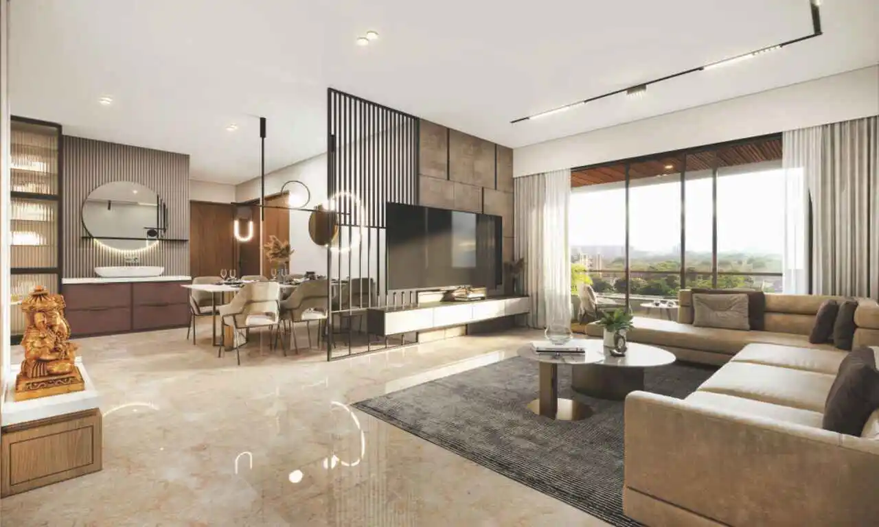 Living room - Artiz Arcelia in Shilaj Ahmedabad