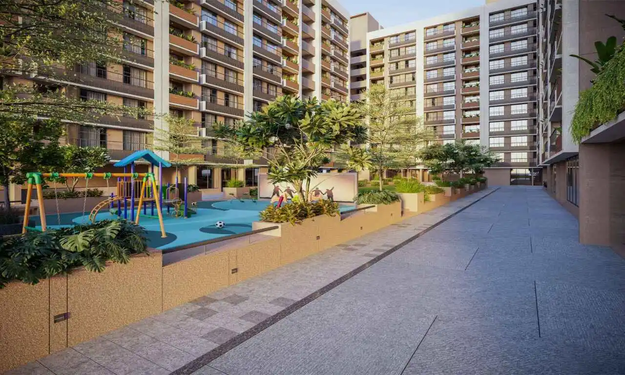 Walkway - Param Nest in Shilaj Ahmedabad