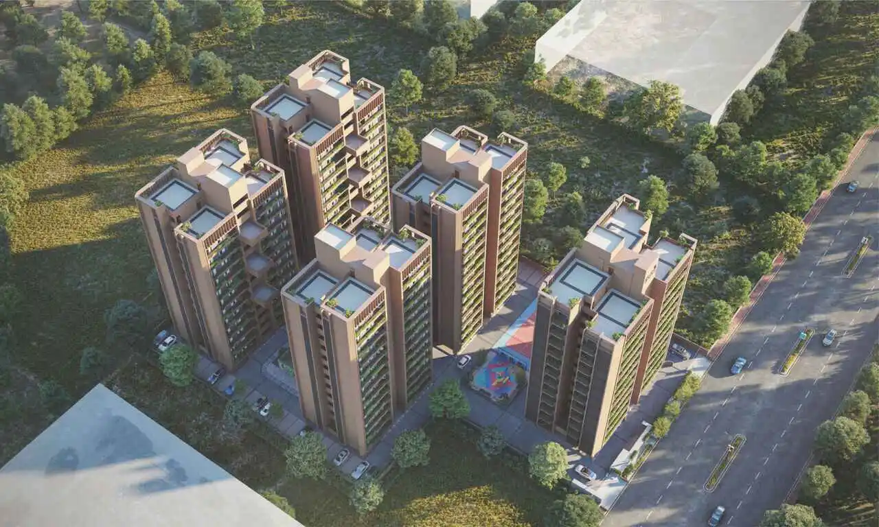 Apartment top view - Sheldia Divine in Shilaj