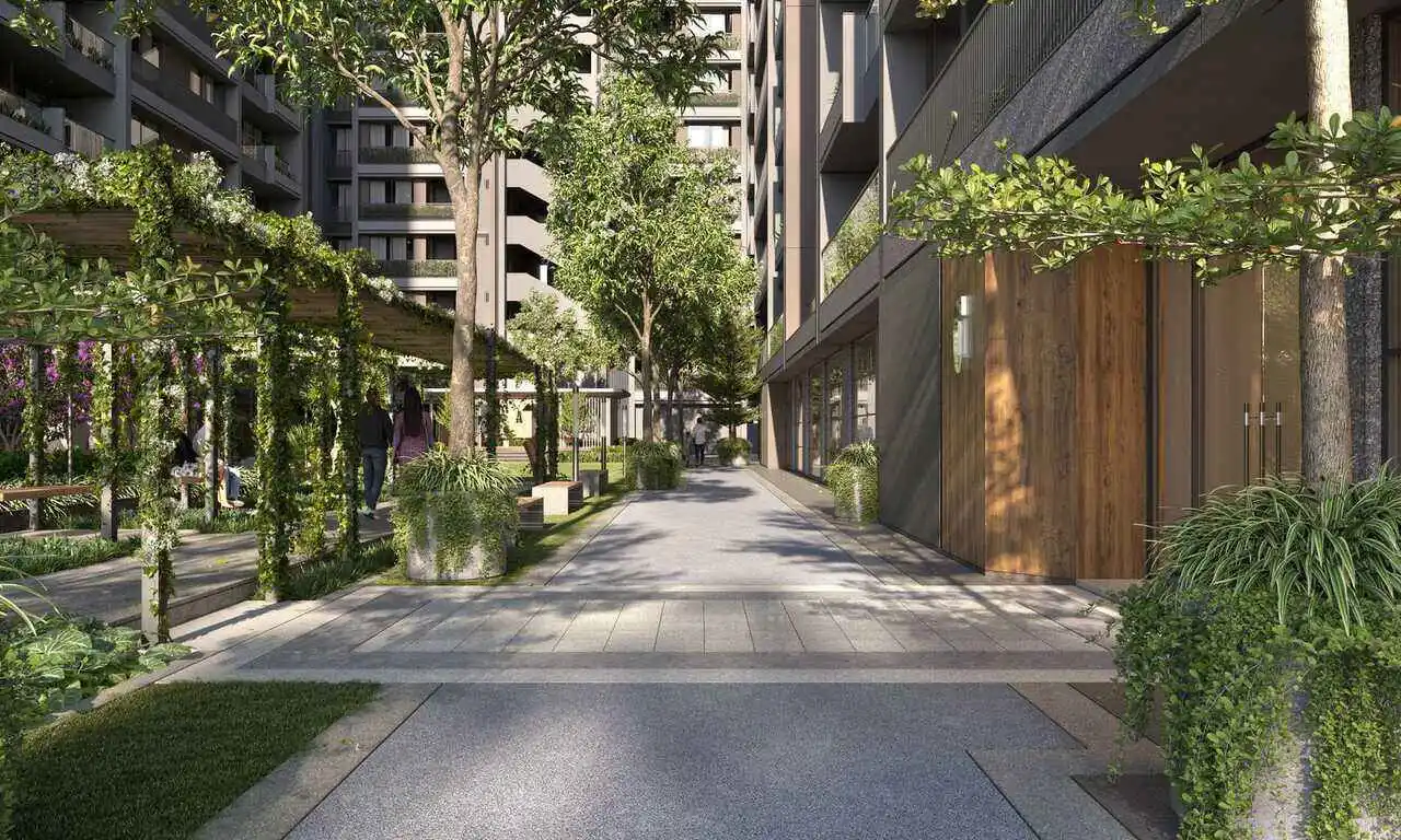 Walk way - The One by Aaryan Infra in Satellite Ahmedabad