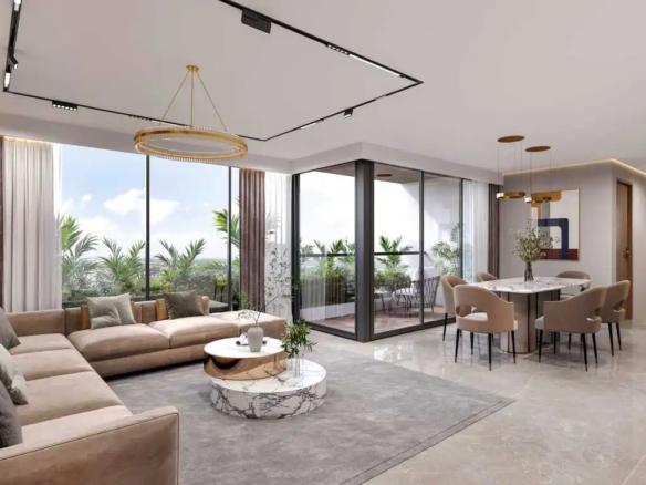 Living Room - Parkview One in Naranpura Ahmedabad