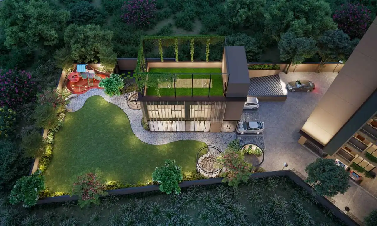 Club House Top View - Parkview One in Naranpura Ahmedabad