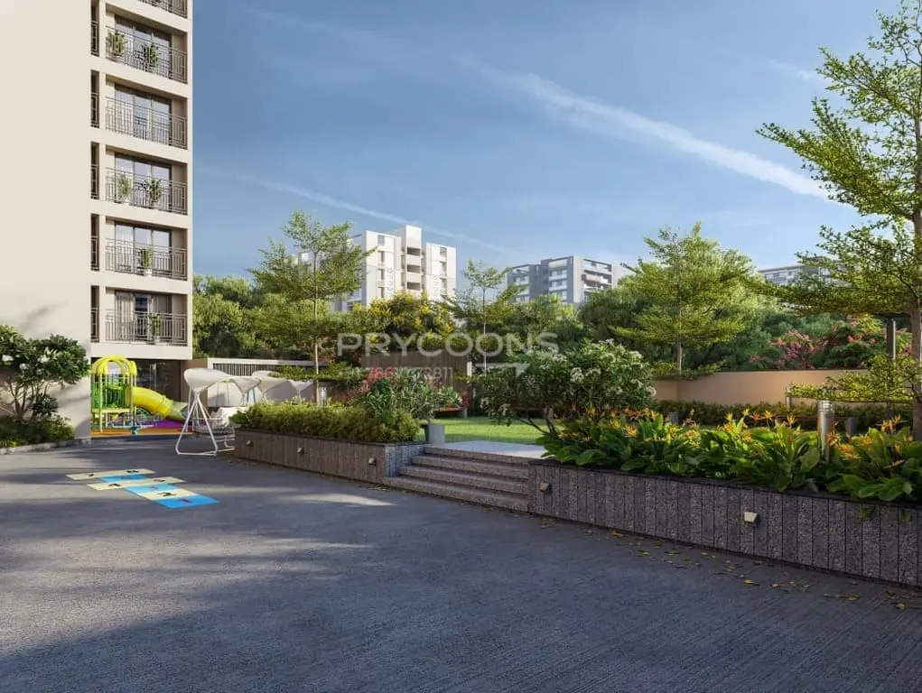 Garden area - The Signature in Ognaj Ahmedabad