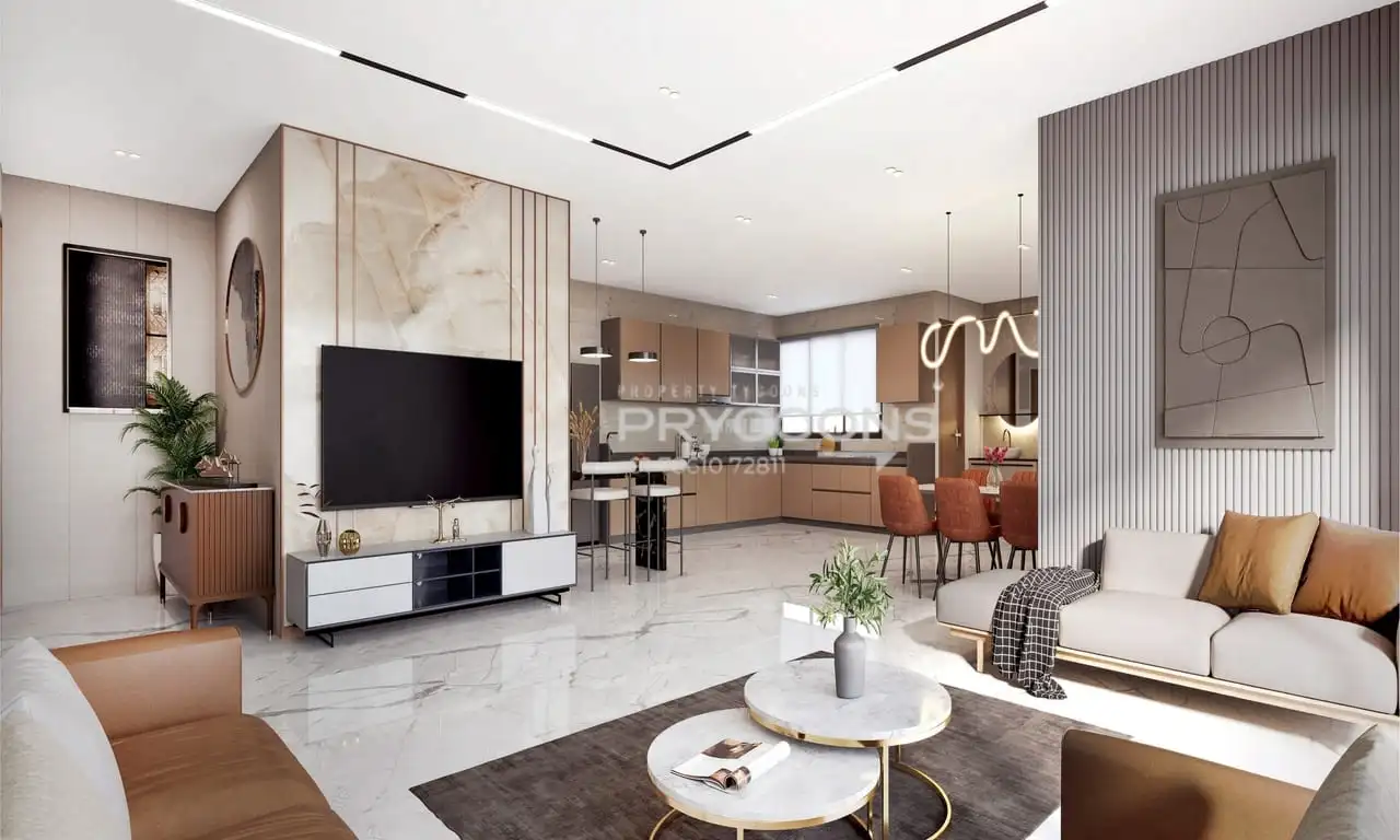 Living room - Aurania in Satellite Ahmedabad