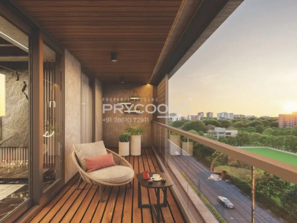 Balcony - Emberlynn 3 in Satellite Ahmedabad