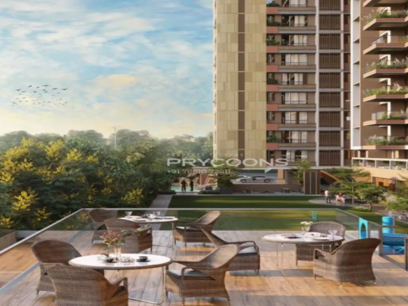 Open cafe - Serenity Casa in Science City Ahmedabad