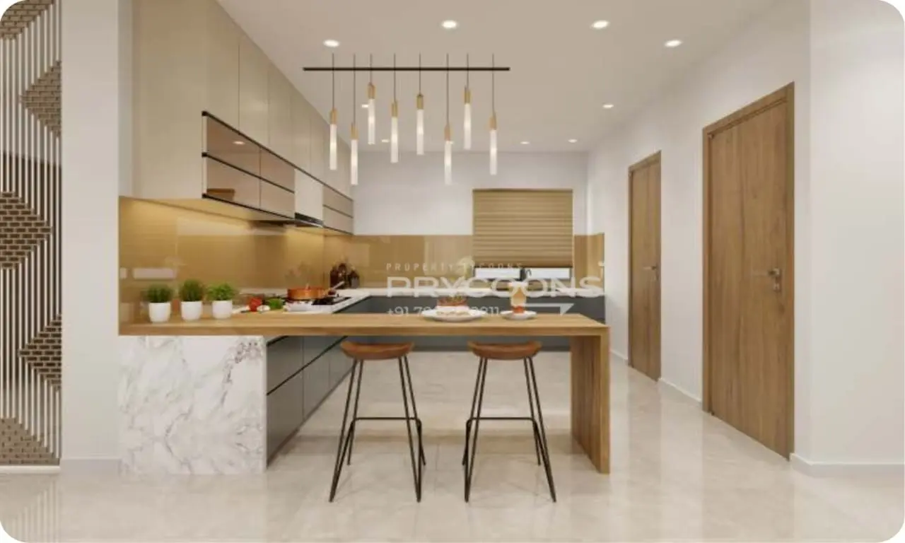 Kitchen - Serenity Casa in Science City Ahmedabad