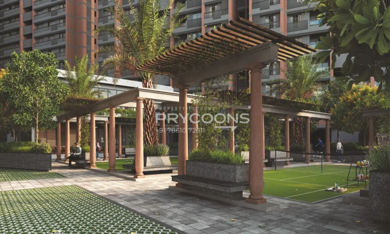 Ourdoor play area - Swastik Clairmont in South Bopal Ahmedabad