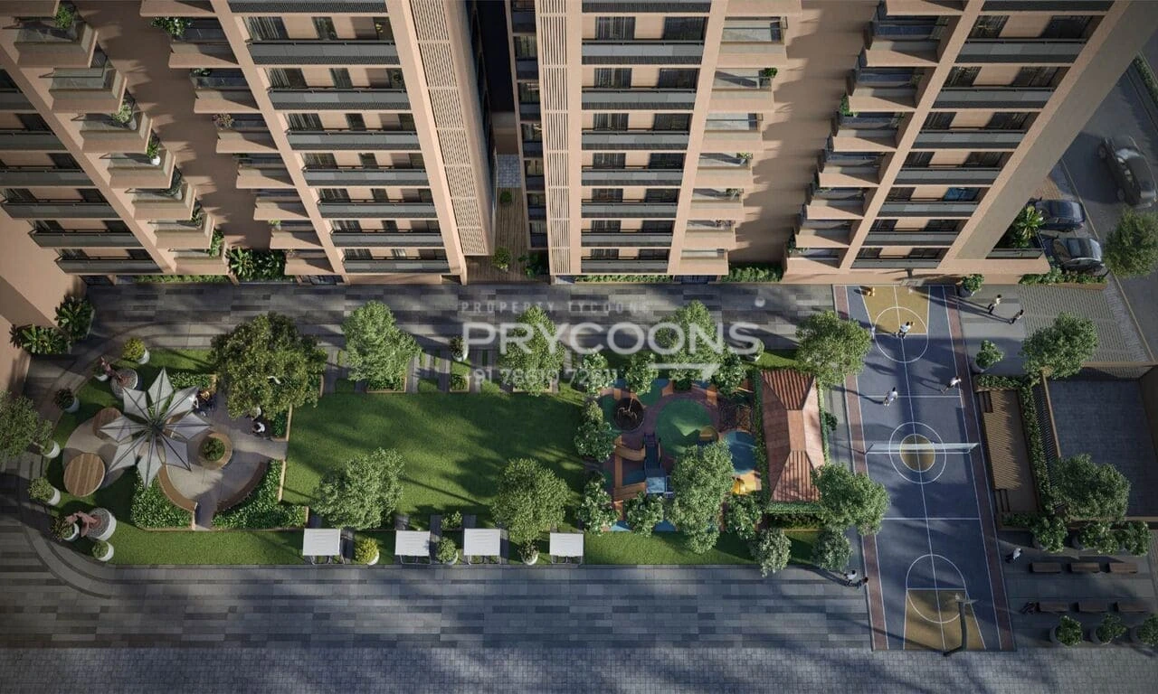 Garden top view - Amara in Shilaj Ahmedabad