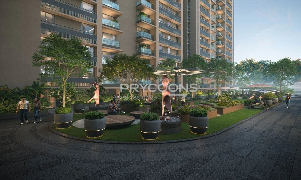 Garden view - Amara in Shilaj Ahmedabad