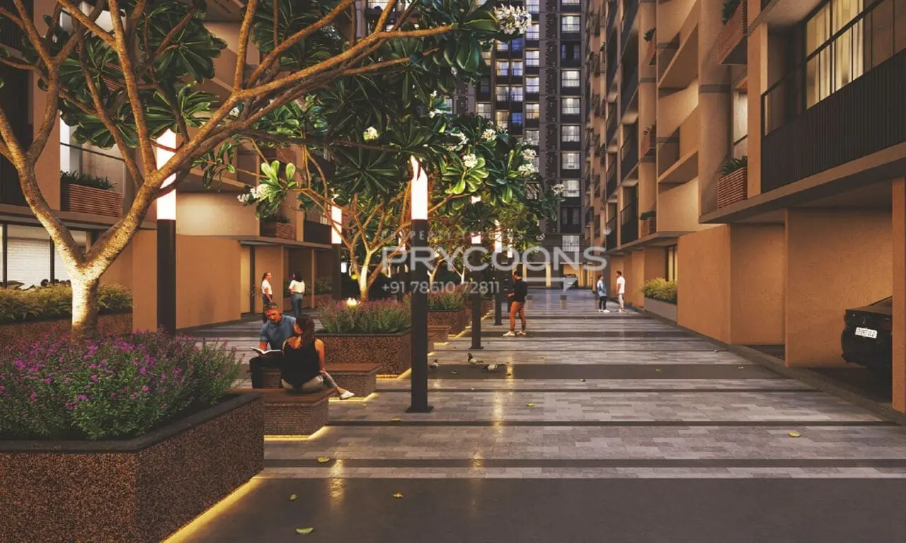 Walk way - Good Earch by Resset in South Bopal Ahmedabad