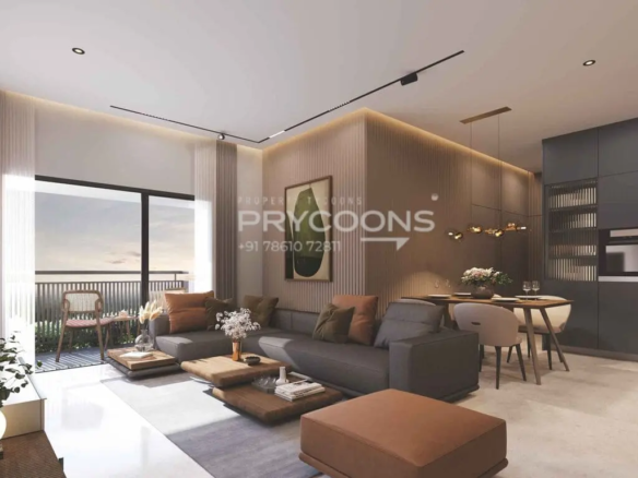 Living room - Harvi Helenium in South Bopal