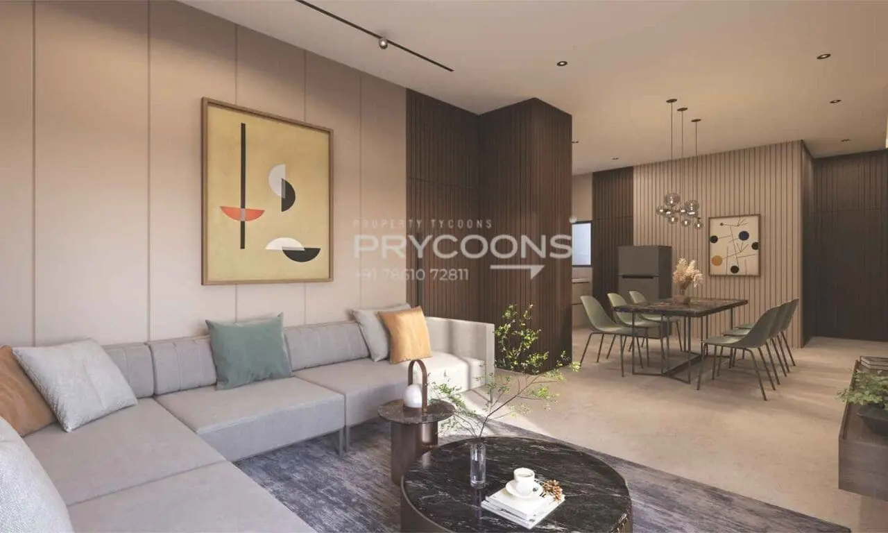 Living room - Harvi Helenium in South Bopal