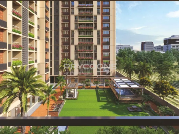 Balcony view - Serenity Satyam in South Bopal