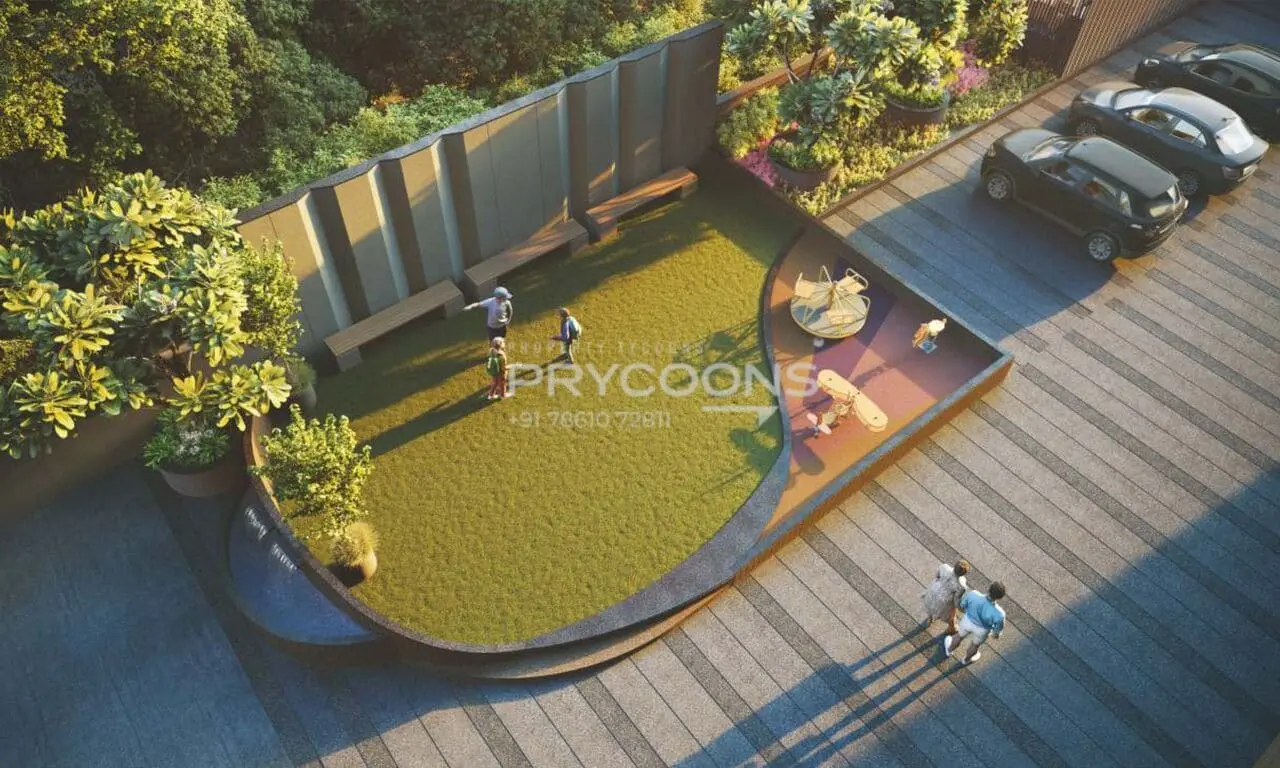 Garden view - Swastik Ananta in Tragad Ahmedabad