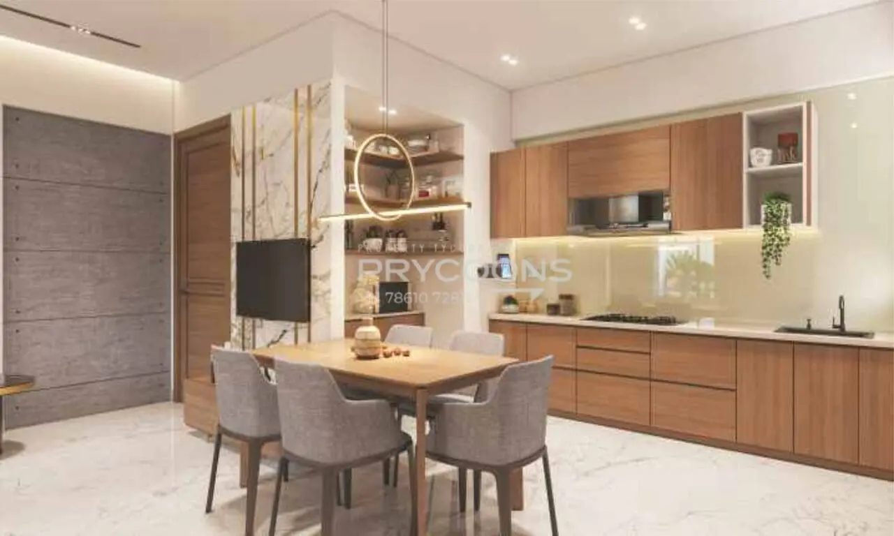 Kitchen - Trinity Sky in South Bopal