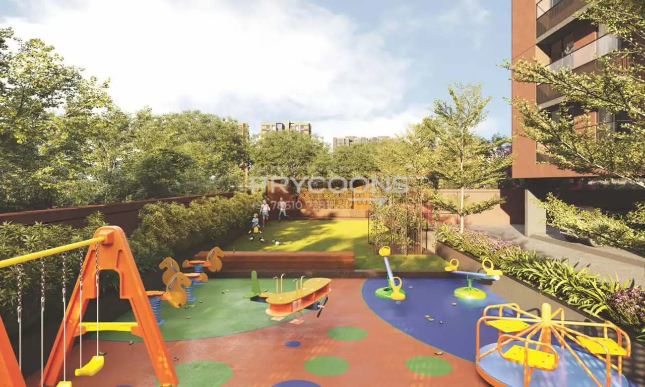 Kids play area - Vashikaa Prime in Tragad