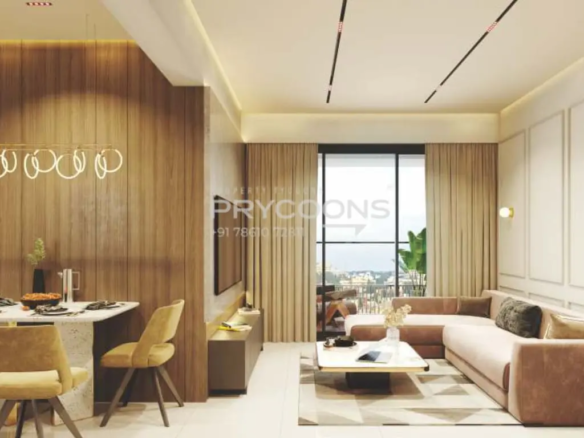 Living room - Vashikaa Prime in Tragad