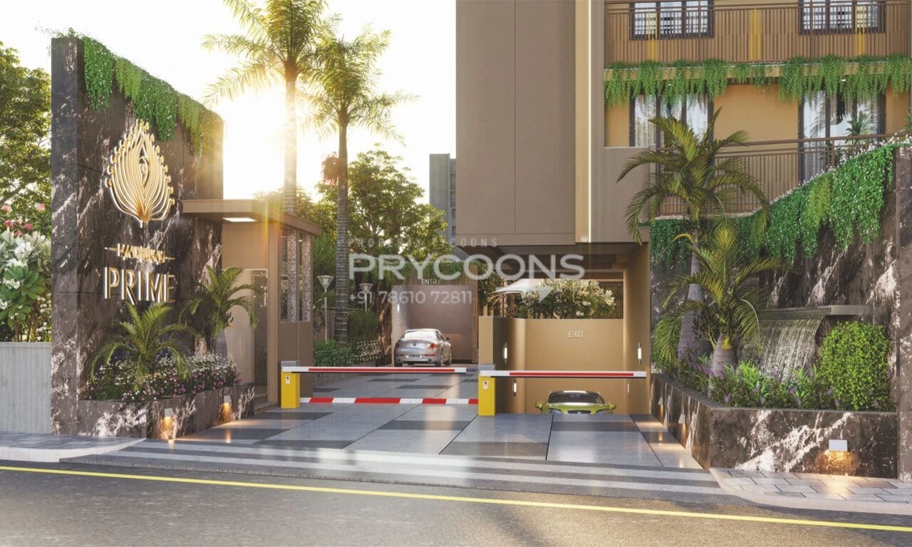 Boom barrier - Madhuram Prime in Zundal Ahmedabad