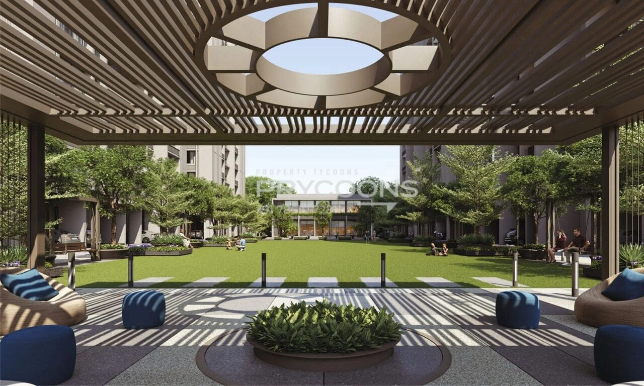 Gazebo - Shaligram Prestige in Shela Ahmedabad