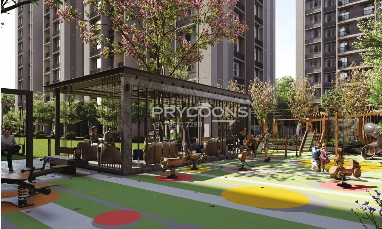 Kids play area - Shaligram Prestige in Shela Ahmedabad