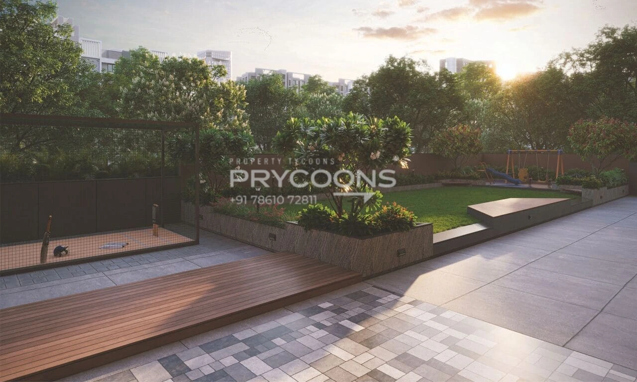 Garden area - The Atlantis 84 in Zundal Ahmedabad