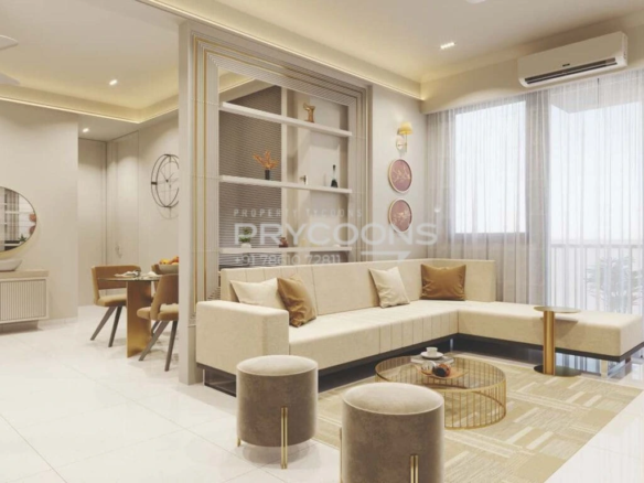 Living room - VR Reflection in Shela Ahmedabad