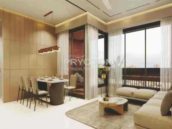 Living room - The Nilayam in Tragad Ahmedabad